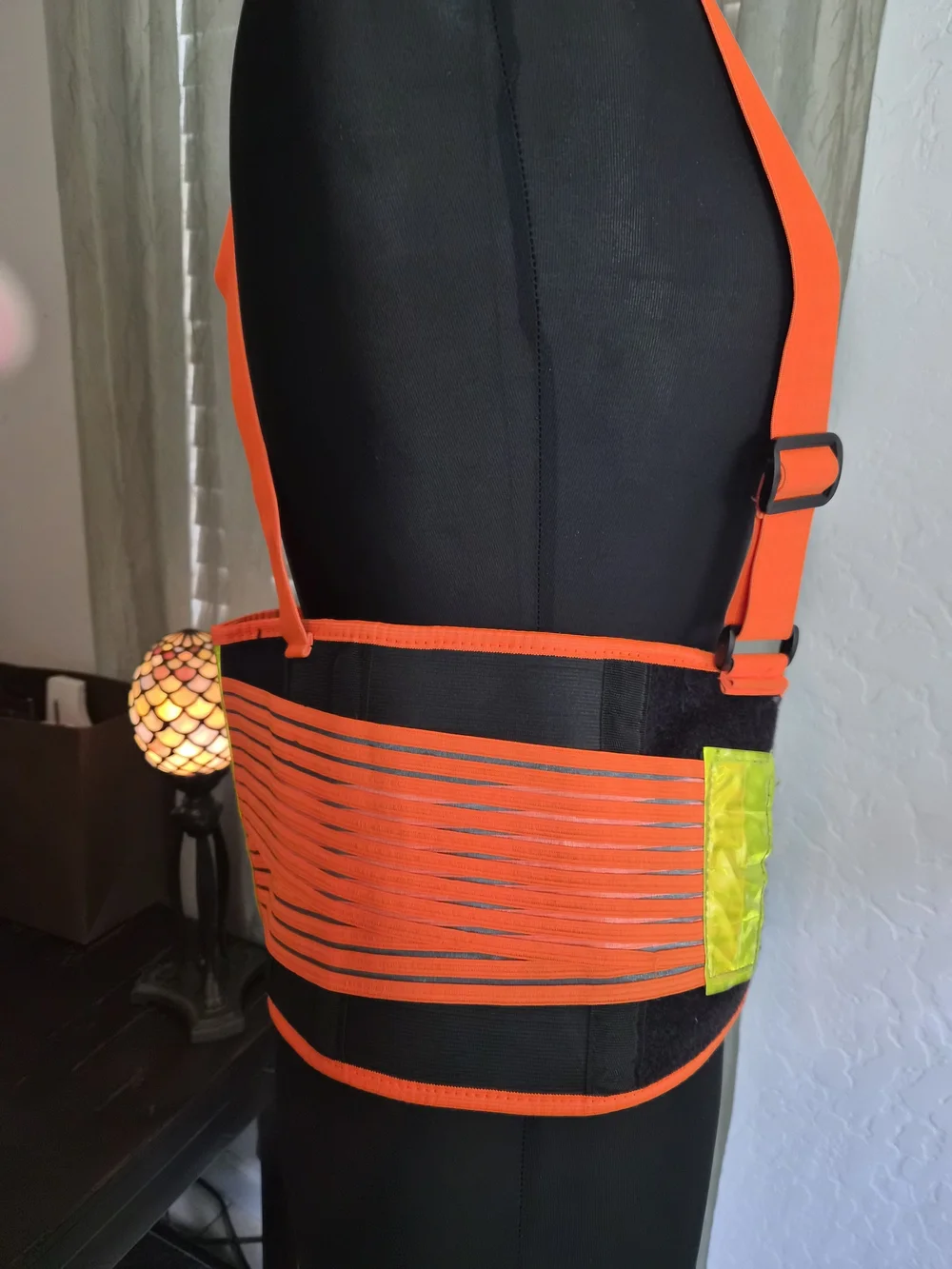 WESTERN SAFETY Back Support Belt with Reflector, L #0208